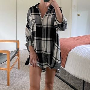 Free People Flannel Shirt